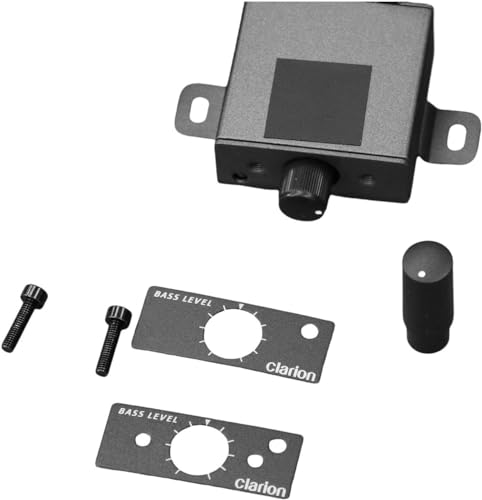 Clarion Mobile Electronics MCD360 2/3-Way 6-Channel Electronic Crossover w/ 5-Volt RCA Outputs + Subwoofer Equalizer