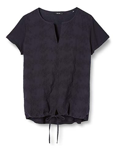 Opus Faleria Blouse, Juste Bleu, 36 Femme