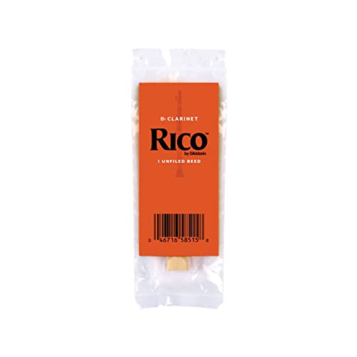 Image of D'Addario Woodwinds, Rico Bb Clarinet Reeds, RCA0125-B50, Strength 2.5, 50-pack