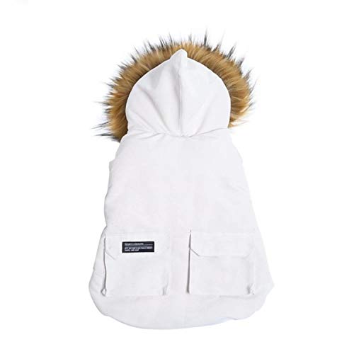 Chaqueta de plumón para mascotas con capucha IBC05 Cover