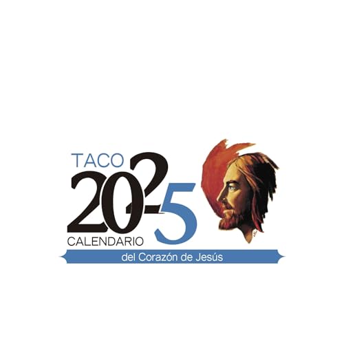 Taco Calendario Sagrado Corazón 2025 - notas con imán