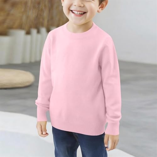 Sweaters for Girls Fashion Oversized Long Sleeve Pullover Chunky Knit Sweater Crewneck Cute Tops School Kids Clothes3
