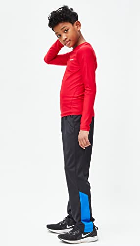 Devops Youth Boys 3-Pack Compression Athletic Performance Baselayer Long Sleeve Shirts thumb #4