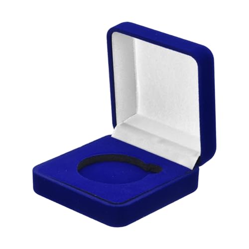 Caja para Monedas de Terciopelo para Exhibición 40mm miniatura 1
