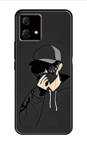 Image of Metal TPU Printed Back Cover for Motorola Moto G84 5G (Popular Anime Character -T2) 360 Degree Protection | Camera Protection -25092024(AH)