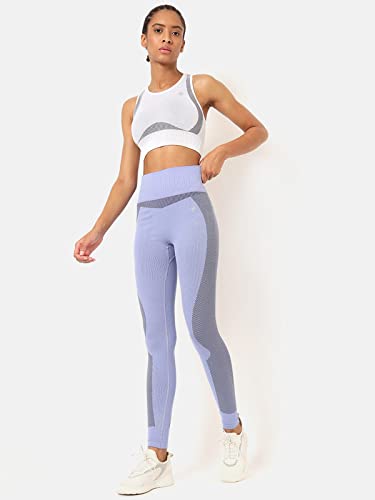 Image of Women's Slip-On Sports Bra | Lightly Padded | Seamless Technology Full-Coverage Sports Bra | Racerback Medium-Impact