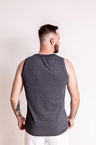 Kit 5 Camisetas Regatas Masculina Básicas Algodão Premium (MULTICOLORIDO, M)