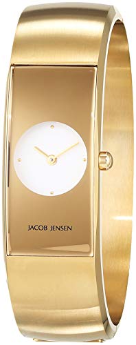 JACOB JENSEN ECLIPSE II DamenArmbanduhr Analog Quarz Edelstahl JJ472