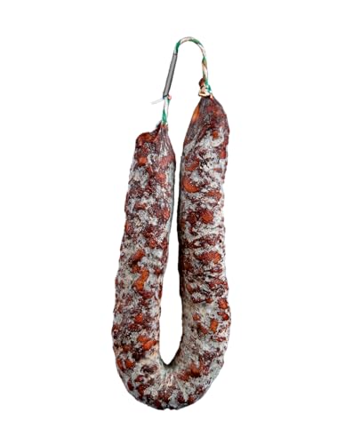 El Catedrático | Chorizo de Bellota 100% Ibérico | Embutido Artesanal Gourmet Premiado Internacionalmente | Curación 8 Meses | Sabor Intenso (Chorizo Extra Herradura)