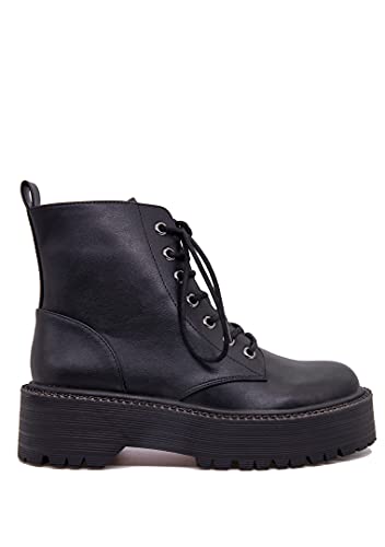 Bcbgeneration Women's Combat Boot, Black, 9 #TOP1