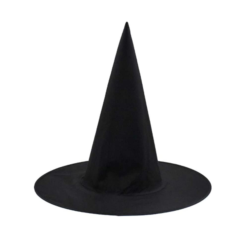 MYSXN Halloween Costume Witch Hat, Halloween Decorations,Wizard Hats Party Decoration Accessories for Kid Women,Small?Polyester (M)