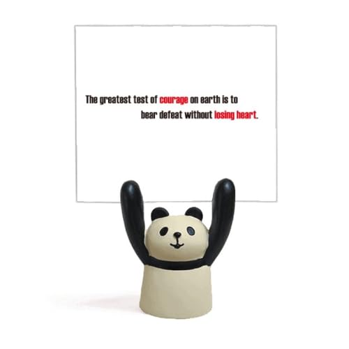 Support de mémo panda cadeau original pour collègue de bureau et rentrée