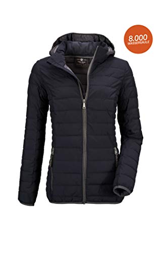 G.I.G.A. DX Damen Ventoso WMN Quilted Jckt D Casual Funktionsjacke In Daunenoptik Mit Abzippbarer Kapuze, dunkelnavy, 50