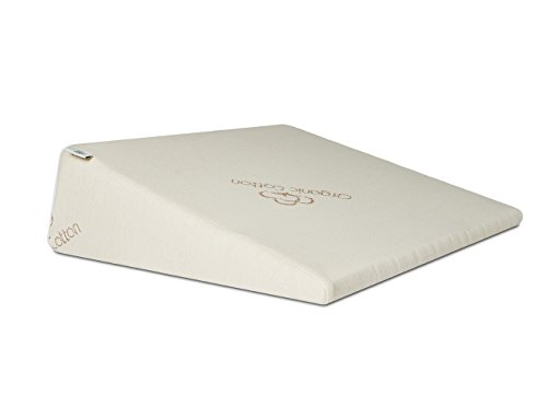 Brentwood Home Certified Organic Latex Therapeutic Foam Bed Wedge Sleep Pillow, 13"