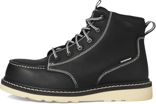Image of Avenger Wedge Carbon Toe Men's Industrial Work Boots, Comfortable Premium Leather Work Boots for Men, Electric Hazard