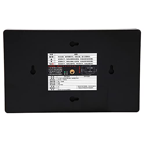 Digitales Schallpegelmesser, Montiertes 30dB-130dB Dezibel Messgerät Wand DC5V 1A Micro USB dB Messergerät mit Alarm, Schallpegel Messgerät für Klassen Zimmer Studio Home Factory