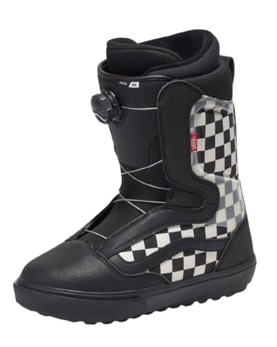 Vans Botas de snowboard Aura OG para hombre - Negro/Tablero de ajedrez | 8