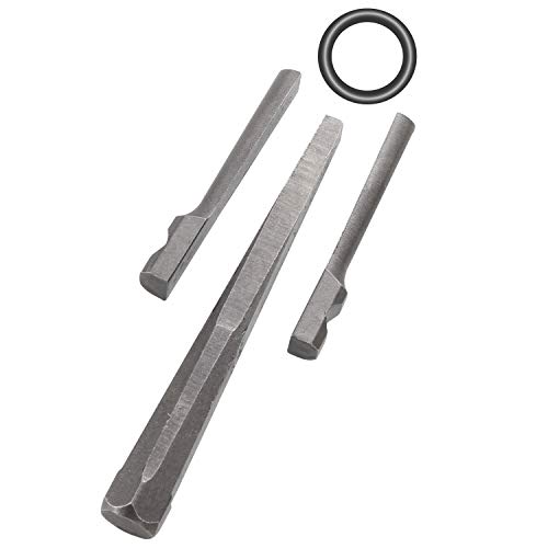 10 Packs of Heavy Duty Wedge and Feather Shims, Abuff 5/8 Inch Plug Shim and Wedge Concrete Rock Stone Splitter Hand Tools