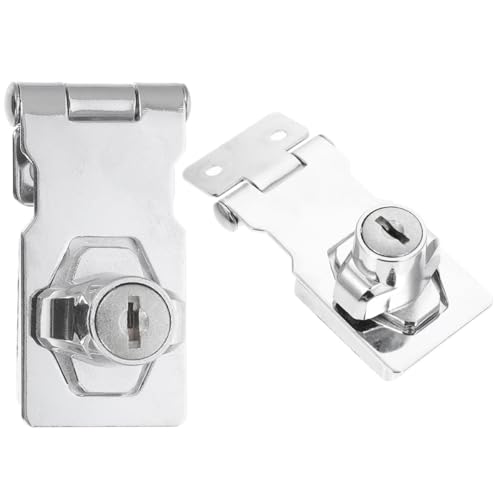 SOESFOUFU Cerradura Antirrobo para Gabinete 2...