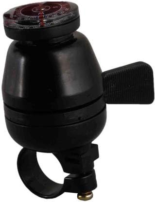 Hoggy Bicycle Thumb Bell with Compass Bell (Black)