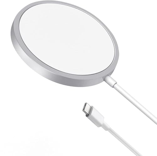 Magnetic Wireless Charger for iPhone, 15W Fast Charger Pad for iPhone 16/15/14/13/12/11 Pro XS Max Series and for AirPods 4/3/2/Pro, Wireless Charging Station Compatible with Samsung Galaxy Series