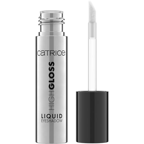Catrice High Gloss Liquid Eyeshadow, Lidschatten, Nr. 010, Transparent, Expressergebnis, sofortiges Ergebnis, glänzend, vegan, ohne Mikroplastikpartikel, Nanopartikel frei, ohne Parfüm, 1er Pack (4ml)