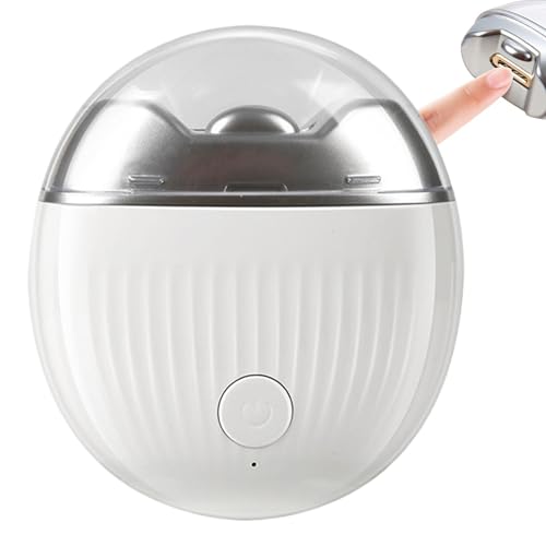 Cortaúñas eléctrico, recortador de uñas de seguridad con carga USB, cortaúñas recargable, 8,2 x 7,2 x 3,5 cm, fácil de usar, portátil para niños y adultos