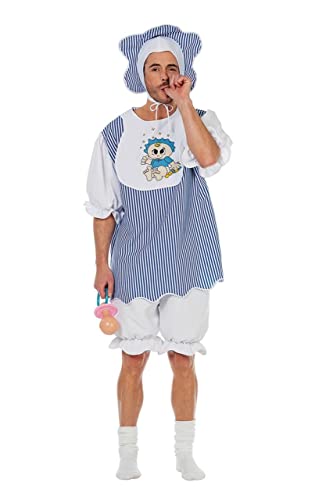 stekarneval Costume bébé Bleu pour Adulte