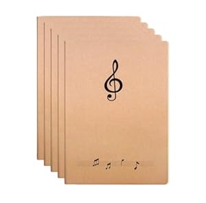 Maylovely Zhoucong Notatniki Muzyczne 5 sztuk