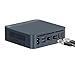 TRIGKEY Key Mini PC N150, Intel Twin Lake N150(fino a 3,6GHz), 16G DDR4 500G SSD, Intel Graphics 24EUs 1000MHz, Supporto Doppio Display 4K60Hz, USB3.2(10Gbps)*3, Operativo 11 Pro, Ufficio/Istruzione immagine