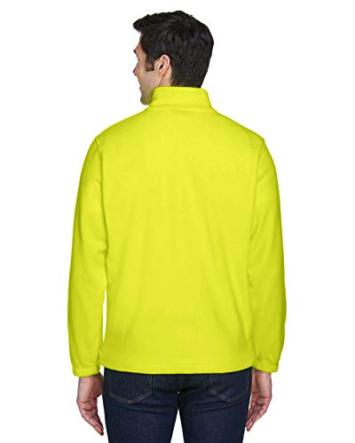 Men's 8 oz. Full-Zip Fleece M SAFETY YELLOW3