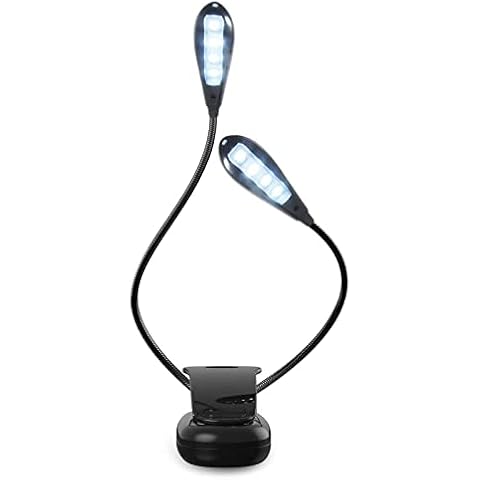 Tragbare LED Buchlampe Leselampe Klemmleuchte Cover