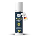 TUNAP SPORTS Lagerfett 100 g | Schmierung für die Tretlager, Steuersatz und Antrieb am Fahrrad | Praktischem Spender | Wasser- und Druckbeständig | Made in Germany
