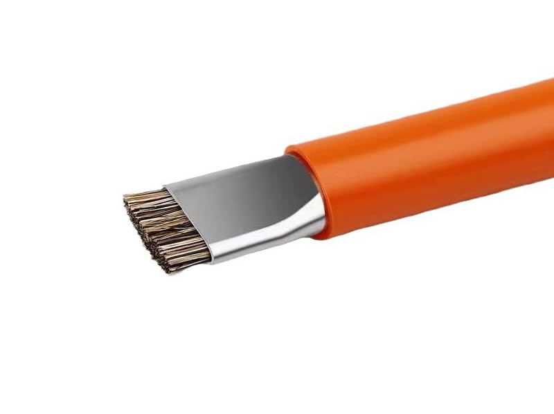 Phone Motherboard IC Cleaning Brush,3pcs Anti-Static Brush, Horse Hair Bristles, Double Ended,Safe Brush Motherboard Cleaning Tools for Keyboards, Cell Phone Parts, Computer Fans