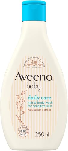 Aveeno Baby Daily Care Hair and Body Wash for Sensitive Skin (1 x 250ml)