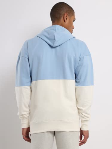 Image of NOBERO Contrast Hoodie, Pullover for Mens, Cotton Hoodie for Men, Casual Winter Wear, Sweatshirt for Men, Pullover, Men's Hoodies -