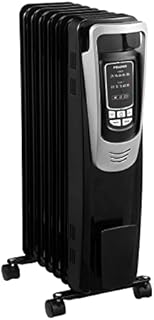 PELONIS Electric 1500W Oil Filled Radiator Heater with Safety Protection, LED Display, 3