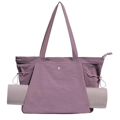 ESVAN Yoga Tote Bag Light Purple