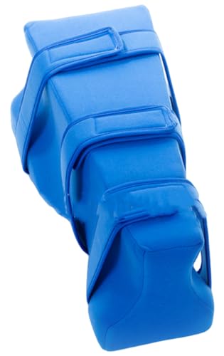 足枕 膝枕 クッション 股関節外転後のサポート枕 膝手術後の回復のための股関節の外転用低反発枕台形クッション 股関節外転後のサポート枕 整形外科坐骨神経痛戻る股関節の痛みを軽減太もも脚パッドクッションホームテキスタイルを眠れる森の低反発枕脚