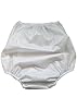 Ladies Plain White Incontinence Briefs Pants Knickers Waterproof Medium