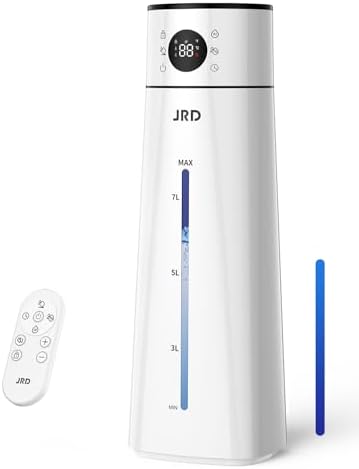 JRD Humidifier Large Room 8L/ 2.1Gal, Ultrasonic Cool Mist for Be...
