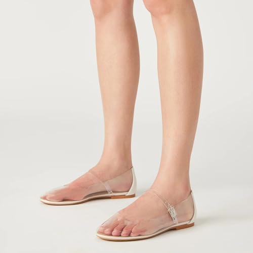 Ballet Flats with Buckle for Women Mary Jane Flats Adjustable Strap Ballerina Flat Shoes Comfy Causal Daily Dress Shoes2