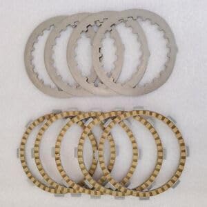 Juego de placas de fricción de embrague 598-16321-01, 5RM-E6324-00 Compatible con Yama.ha TTR125 00-17 XT125R XT125X XTZ125 05-10