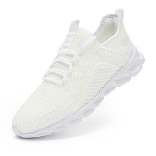 Image of DLWKIPV Womens Slip on Walking Tennis Shoes for Women Work Running Athletic Gym Sports Sneakers Lightweight Casual Shoe