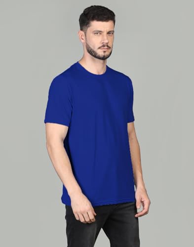 Image of INKKR Men's Solid Regular Fit T-Shirt