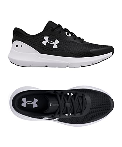 Image of Under Armour Surge 3 Sneakers for Women - Breathable Mesh Upper and Lace up Closure, Sturdy and Durable Shoes