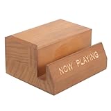 Support de disque vinyle - le support d'affichage d'album aide à espacer, à collecter et à garder les albums propres et bien rangés, support de disque en bois