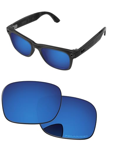 Image of Replacement Lenses for Ray-Ban Meta Wayfarer RW4006 & RW4012 50mm AI Glasses - Photochromic, Anti Blue Light Lens