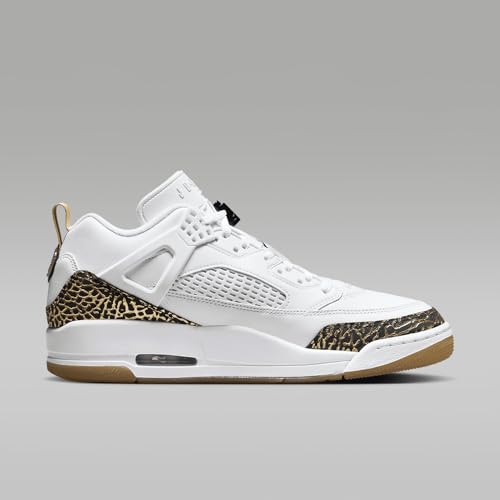 Jordan Spizike Low Men's Shoes (HJ9019-100, White/Metallic Gold/Sail/Black) Size 9.53