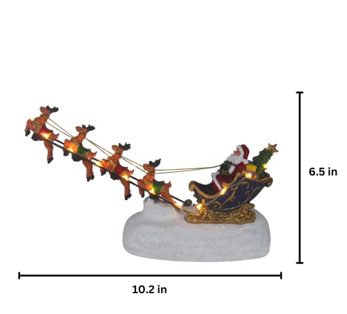 Santa Reindeer Sleigh